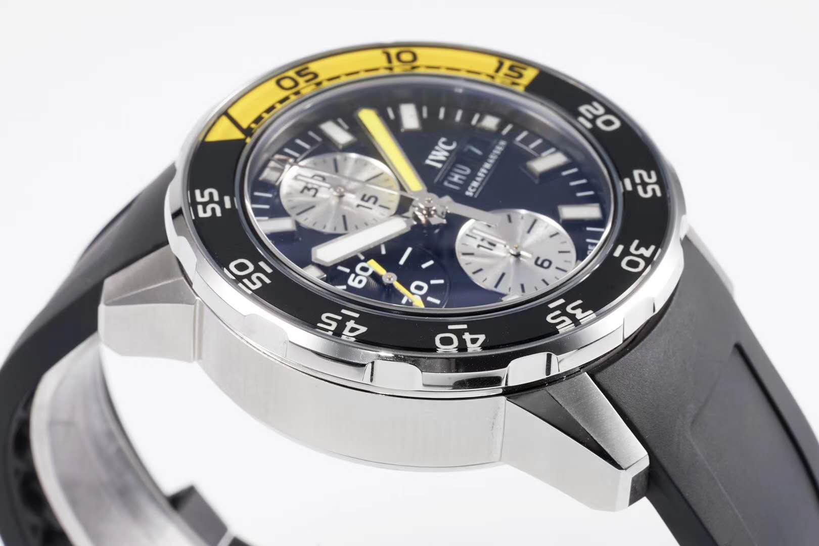 Aquatimer Chronograph IW376702 Black Dial