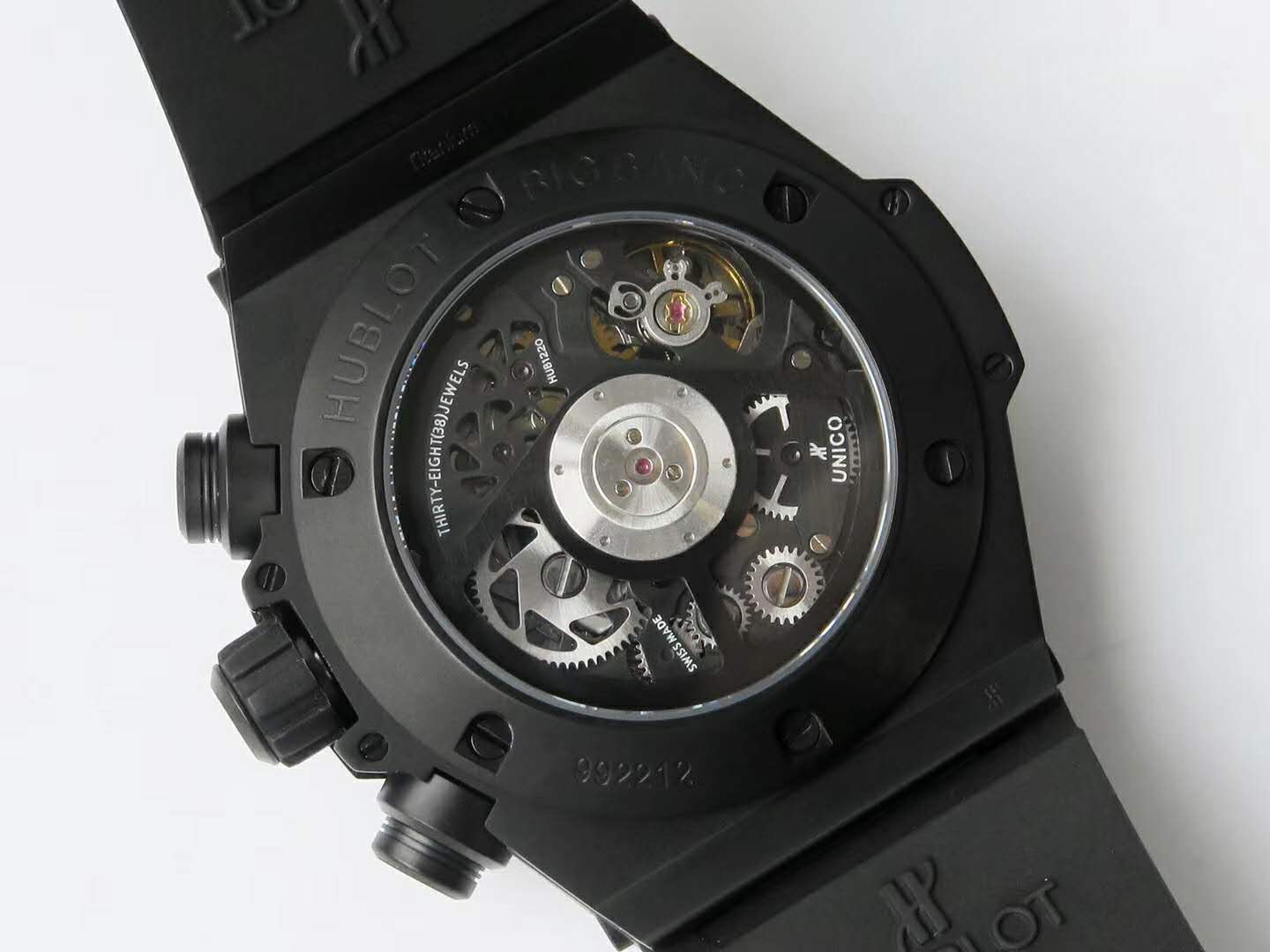 Big Bang Unico Black Magic with Rainbow D1am0nds